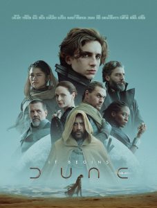 Poster for the 2021 film Dune