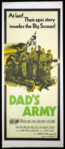 Film poster for Dad's Army (1971, U) - At last! Their epic story invades the Big Screen!