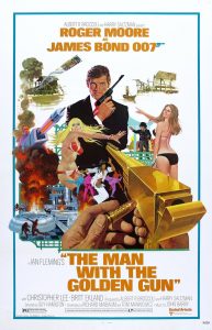 Film poster for The Man With The Golden Gun