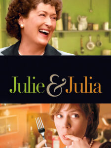 Meryl Streep and Amy Adams on the cinema release poster for JULIE & JULIA